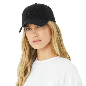 Off-Duty Cap (All Yoga baseball / workout hat - all black on black)